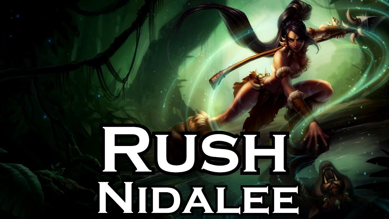Rush plays Nidalee jungle - Full Game - Patch 5.21