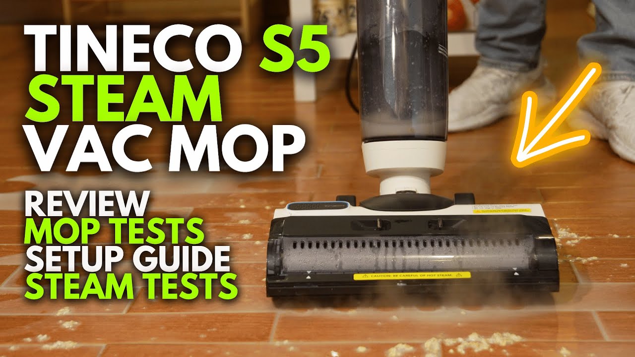 TINECO S5 STEAM Wet Dry Vac — ЛУЧШИЙ — Обзор
