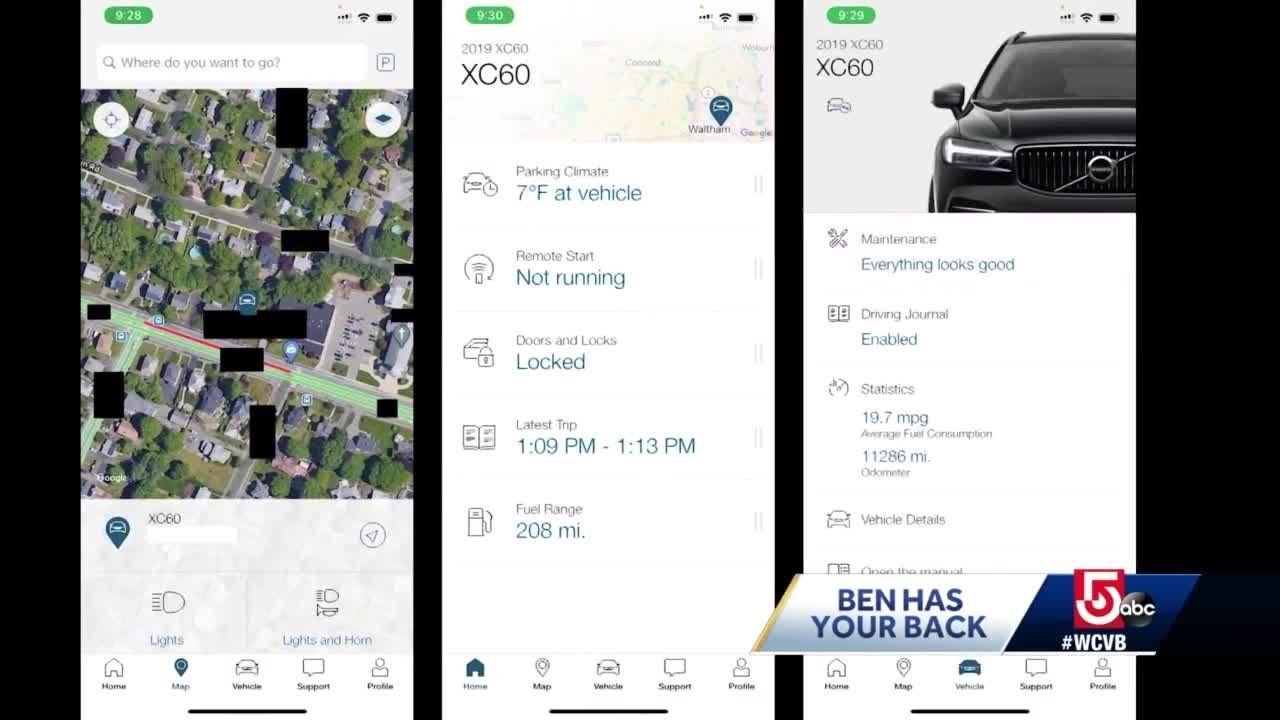 Ben has your Back: Privacy concerns with car apps