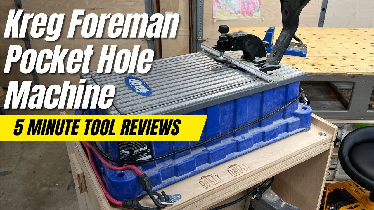 Kreg Foreman   Five Minute Tool Review