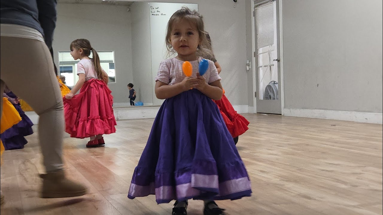 Toddler's First Folklorico Dance Class