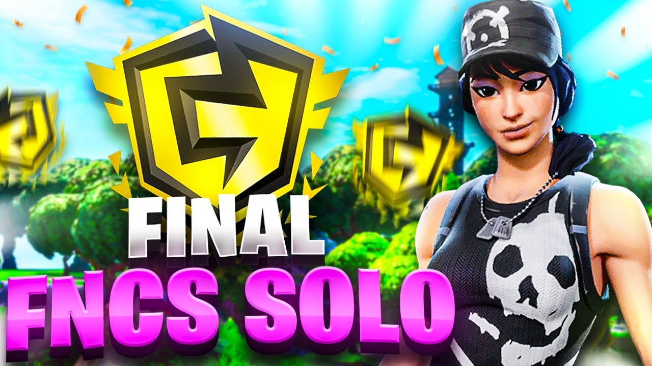 Como CLASIFIQUÉ a la FINAL de la FNCS de SOLO en FORTNITE