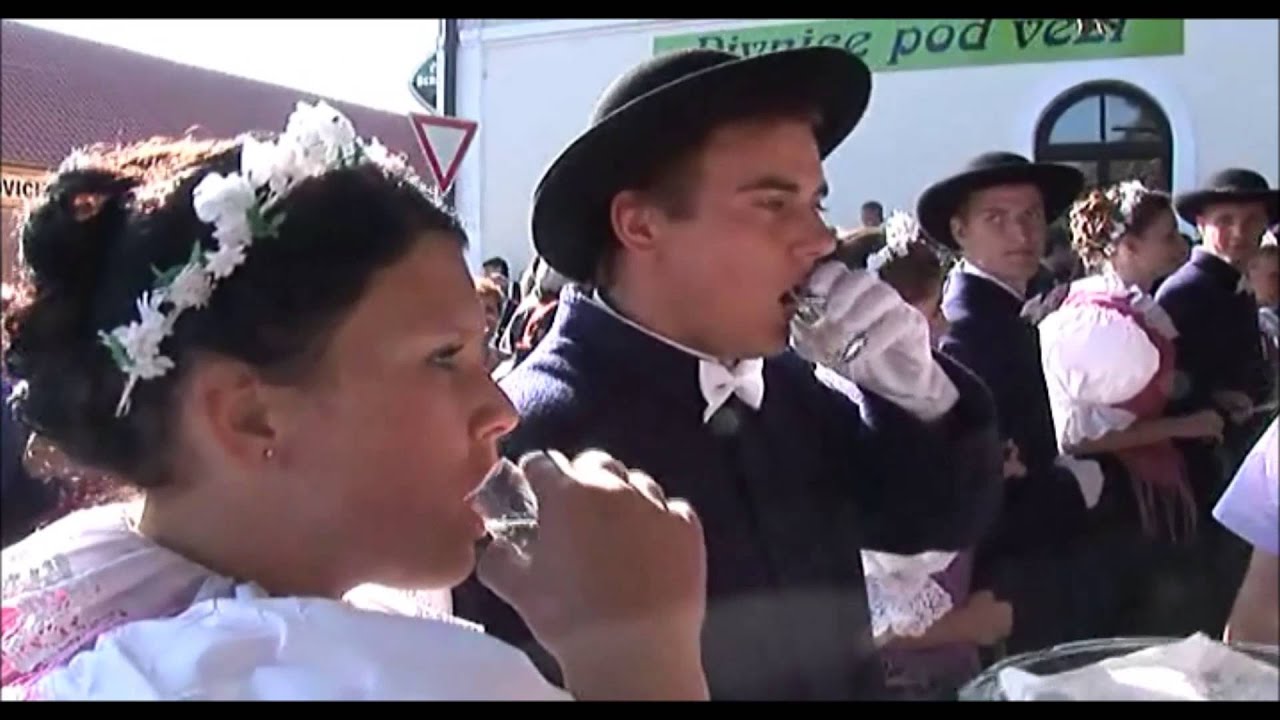 Vémyslické krojované hody - zavádění 2011