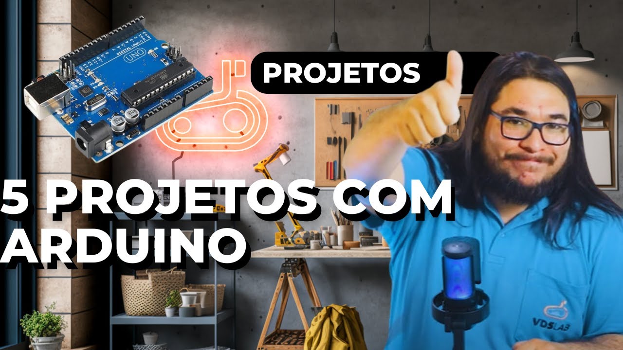 5 Projetos com Arduino. Transforme Ideias em Realidade!