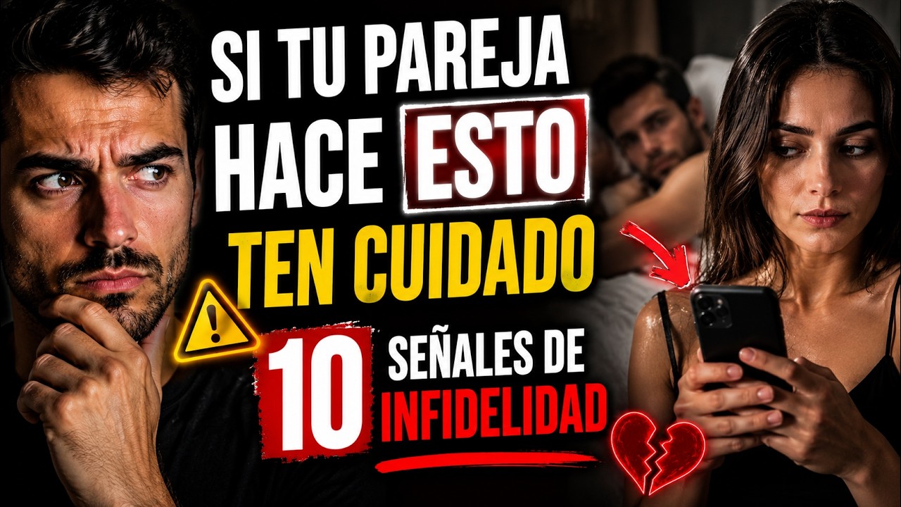 Si tu pareja hace ESTO, ten cuidado - 10 Señales de infidelidad