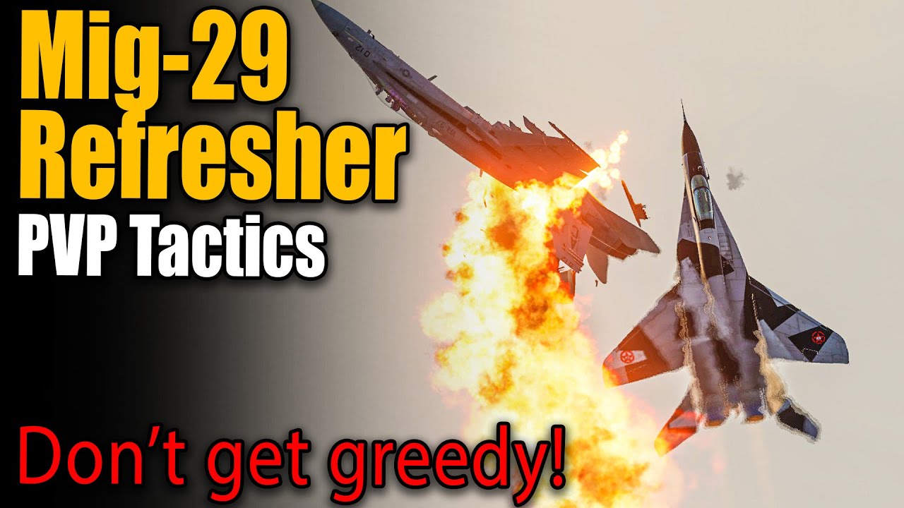 digital combat simulator -Russian Mig-29 Air to Air pvp tutorial  ( tips & tricks multiplayer )
