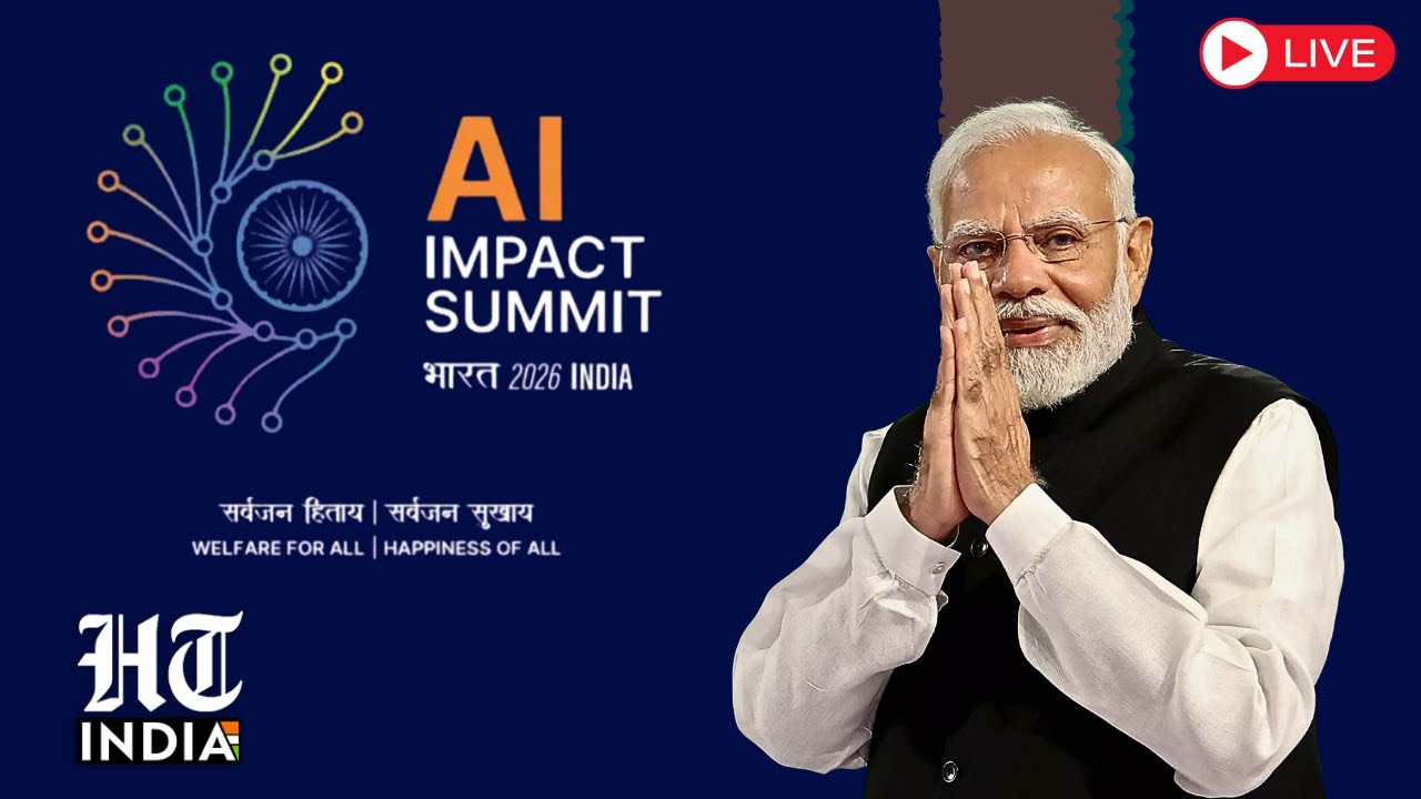PM Modi LIVE: PM Modi Participates In The India AI Impact Summit At Bharat Mandapam