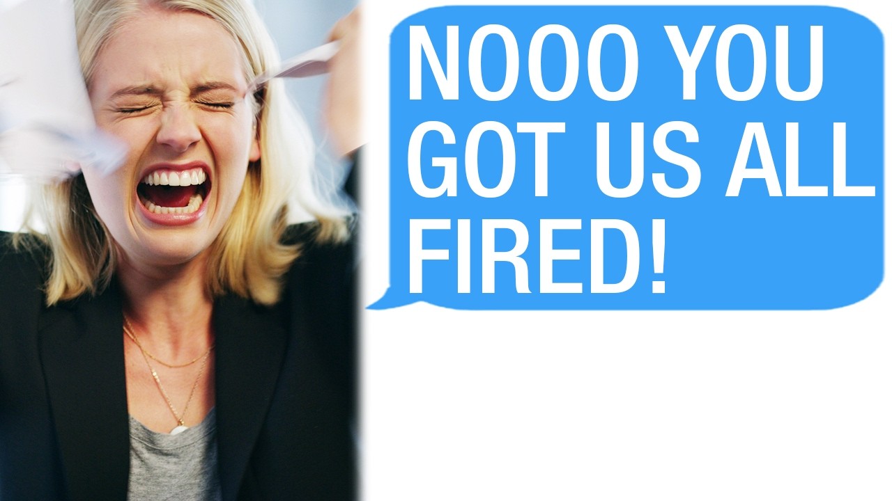 Karen Boss DEMANDS I “OBEY her Orders” “NOT THINK”.. Gets HERSELF + Entire Team Fired, lol!