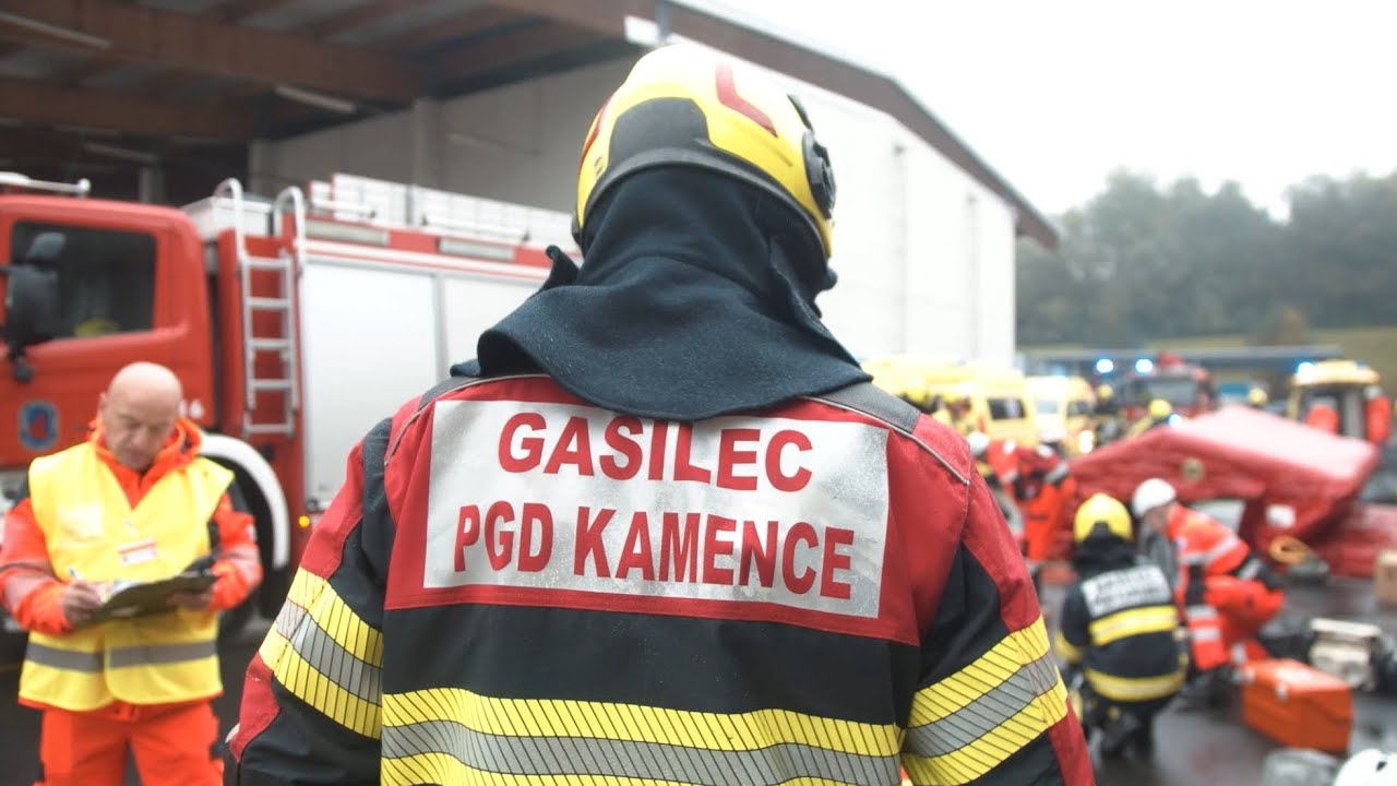 Vaja »Množična nesreča – Dolenjska AC 2024«  PGD KAMENCE