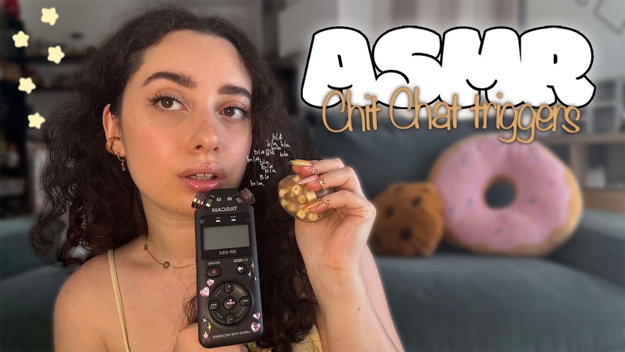 🌙 ASMR FRAN&Ccedil;AIS : 1H, CHIT-CHAT TRIGGERS, CLOSE UP AU TASCAM☀️  (juin 2025)