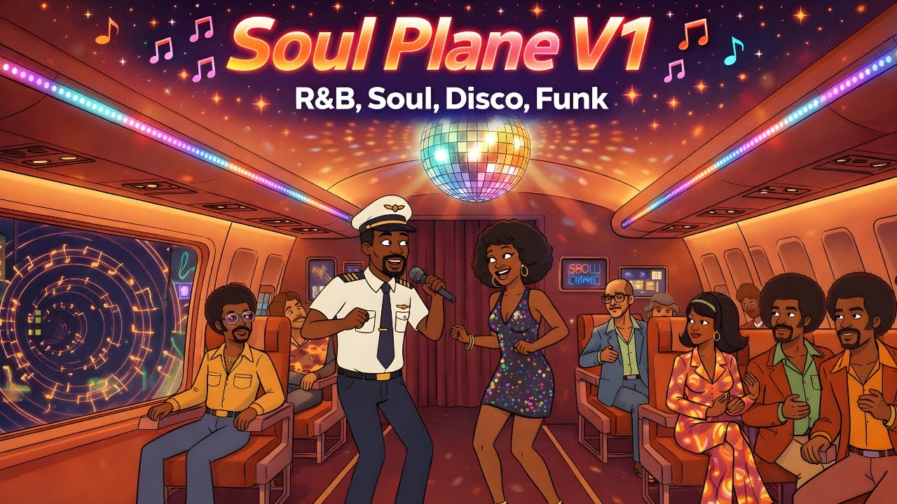 Soul Plane V1 ✈️ | Progressive Soul, R&B & Disco Funk Journey