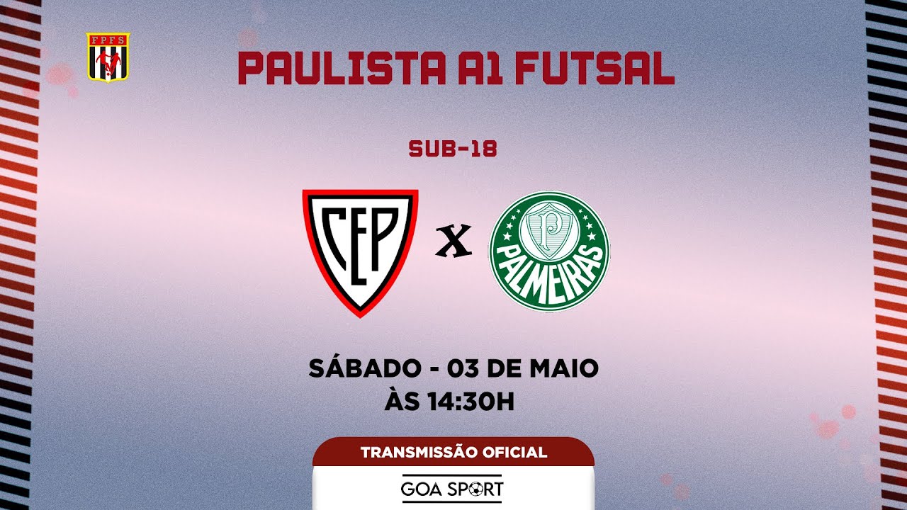 SUB-18/ CE PENHA X PALMEIRAS | CAMPEONATO PAULISTA A1 FUTSAL 2025