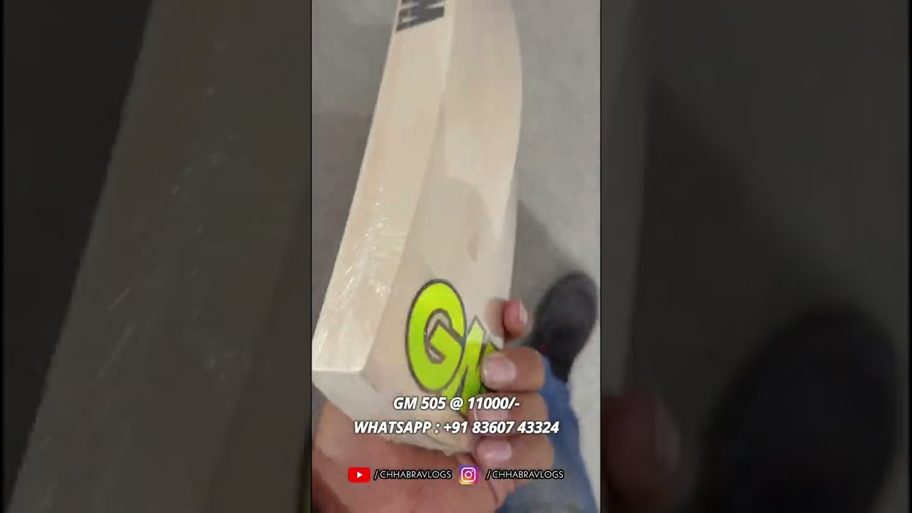 BEST  BAT BY GM AT RS 11000 #shorts #chhabravlogs