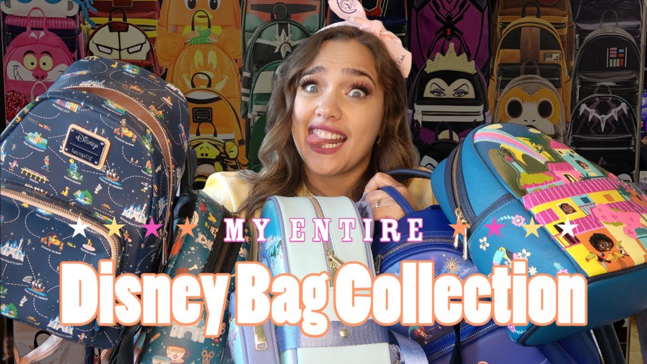 My ENTIRE Disney Purse Collection | Loungefly, Cakeworthy, Danielle Nicole!