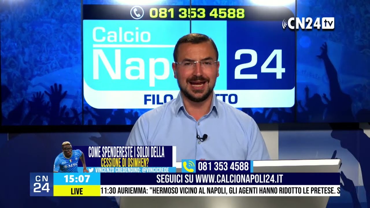 Come spendereste i soldi della cessione di Osimhen? 📞Filo diretto - 081 353 4588