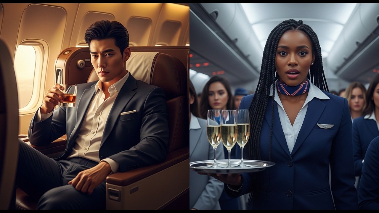 After 4 Years The Korean Billionaire CEO Found His Missing Wife… Working as a Flight Attendant