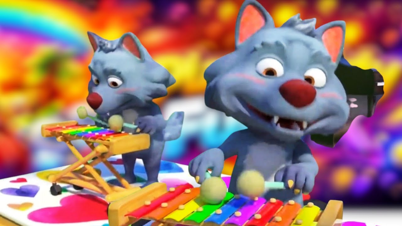 Wolf Make Freestyle In Xylophone //Sponsored By Gamavision Csupo Effects