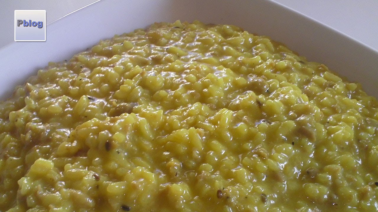 Risotto allo zafferano con salsiccia bimby TM5