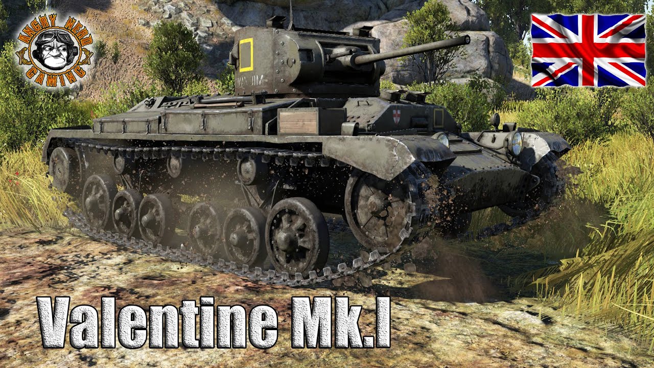 War Thunder: Valentine Mk.I, British Tier-1, Medium Tank