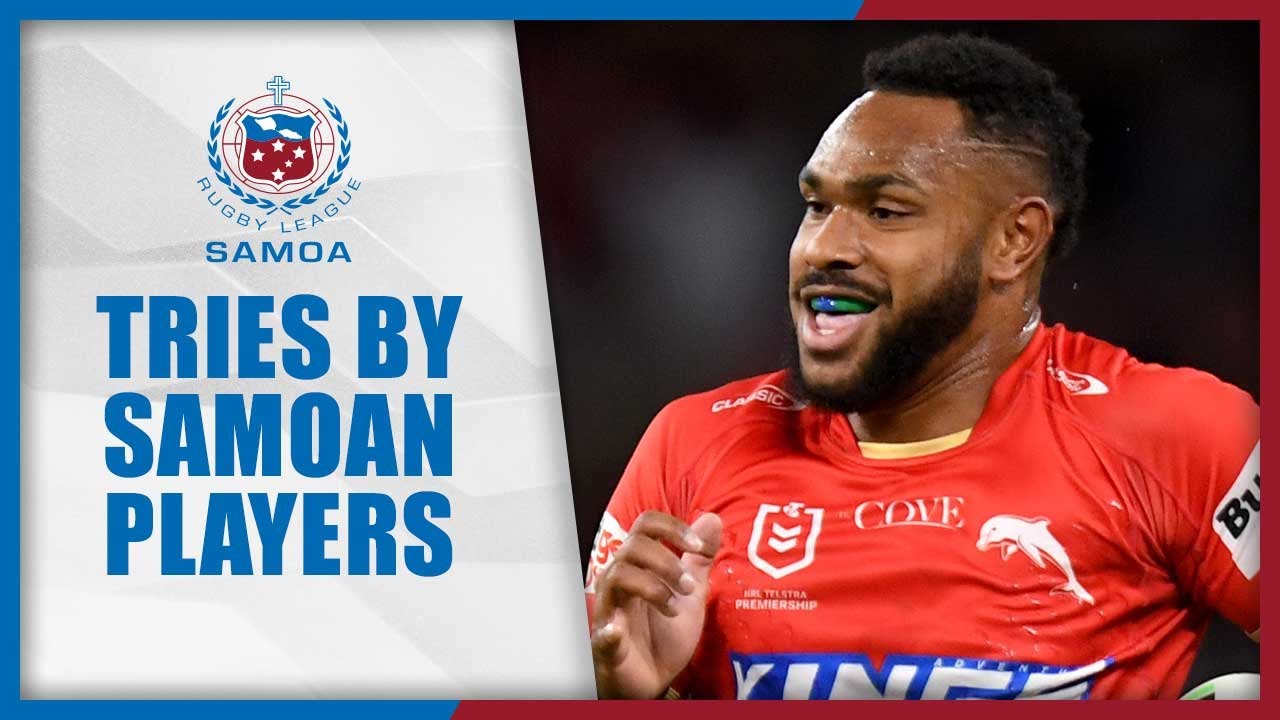 NRL Highlights | Tries by Samoan Players | Month in Review | April | 2023