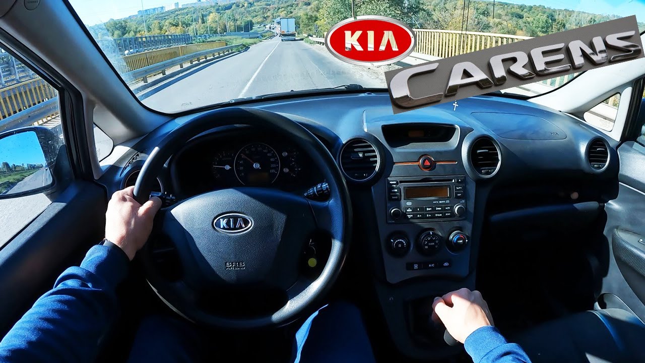 2008 KIA CARENS II 2.0i 16V /POV test drive #22 ///Xander POV DRIVE
