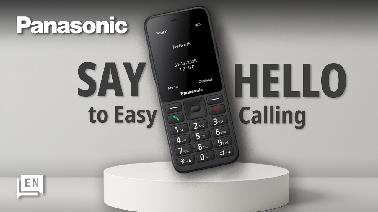Introducing The EMP KX-TU260 4G Mobile Phone | Panasonic Telecommunications | Panasonic EU