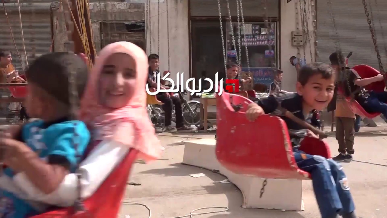 أجواء العيد في  مدينة الدانا شمالي إدلب