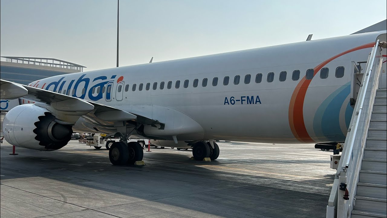 Перелет Самара-Дубай на Boeing 737-8 MAX (A6-FMA) Fly Dubai