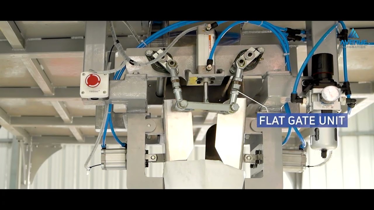 Automatic pouch into bag filling machine