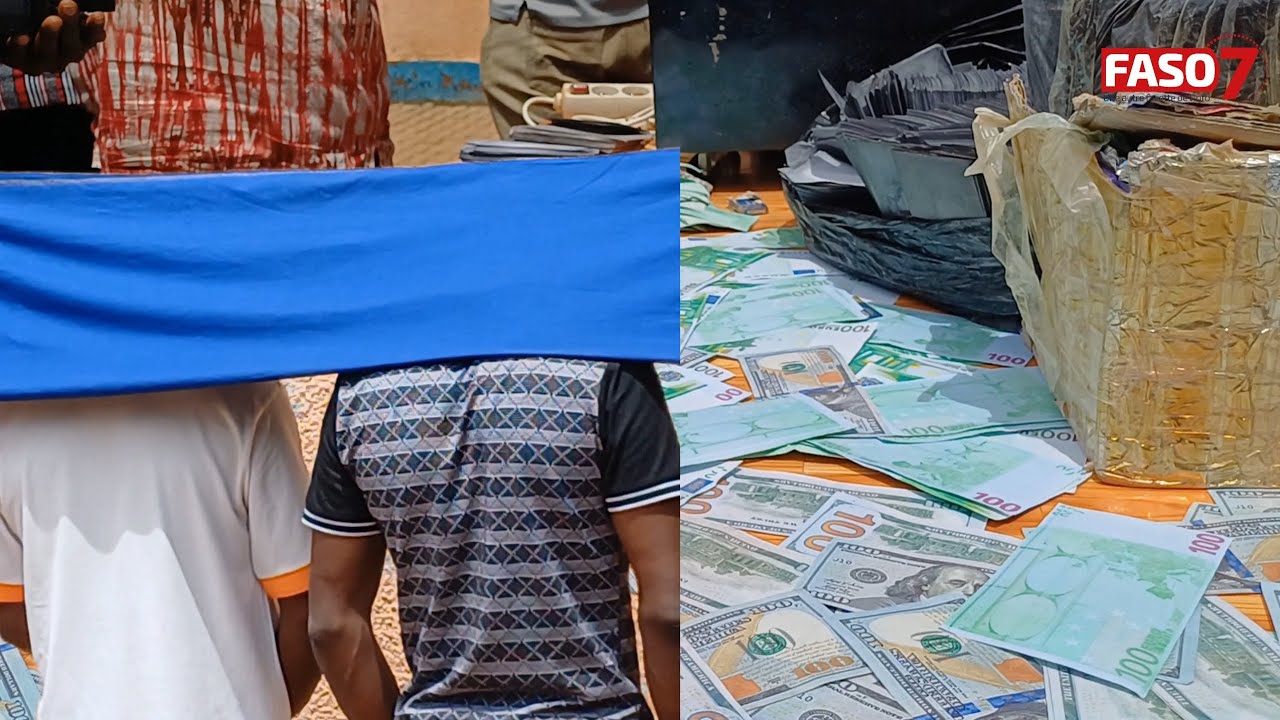 Ouagadougou : Ils avaient en leur possession, un total de 7 milliards F CFA de faux billets