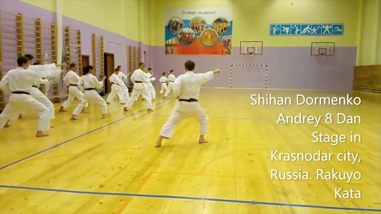 Sensho and Rakuyo kata Asai Tetsuhiko with sensei Dormenko Andrey 8 Dan. Important details.