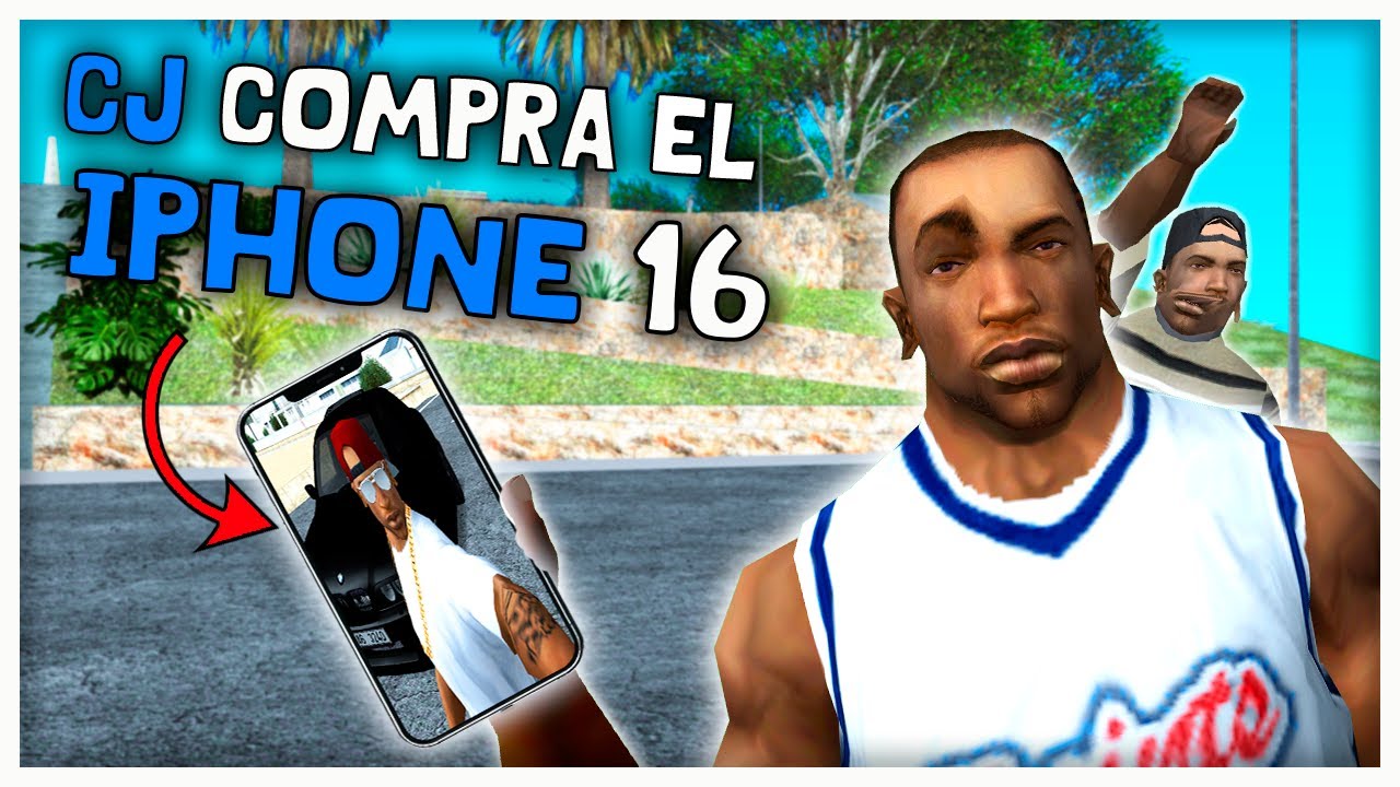 CJ Compra el iPhone 16 - GTA San Andreas Loquendo