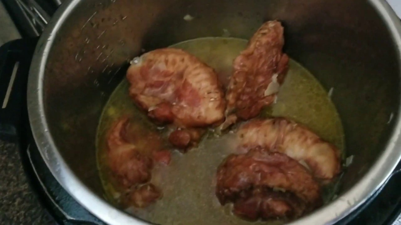 Instant Pot Turkey Tail