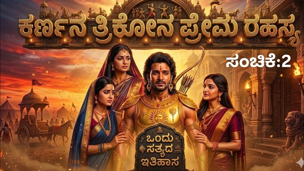 ಯಾರಿಗೂ ತಿಳಿಯದ ಕರ್ಣನ ಪ್ರೇಮ ಕಥೆ | ಸಂಚಿಕೆ : 2 | Karna Love Story | Mahabharata Karna Love Story. 