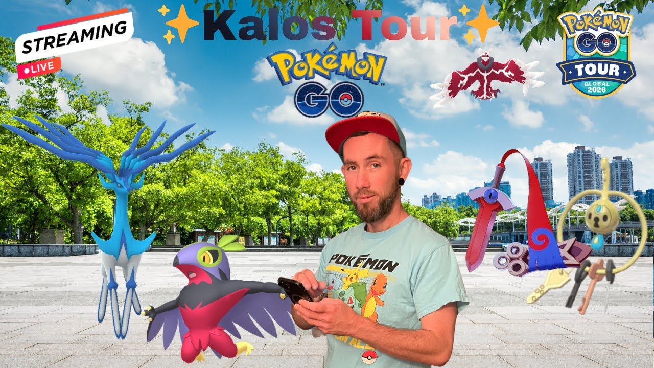 ✨KALOS TOUR Global: Day 1🔥 Pokémon Go LIVE!🤞