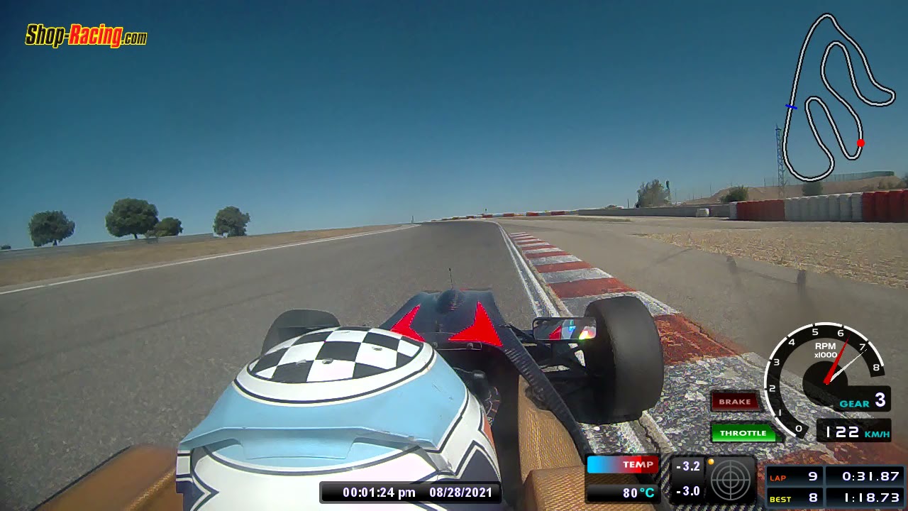 Hugo Carini Formule Renault 2.0 onboard Ledenon