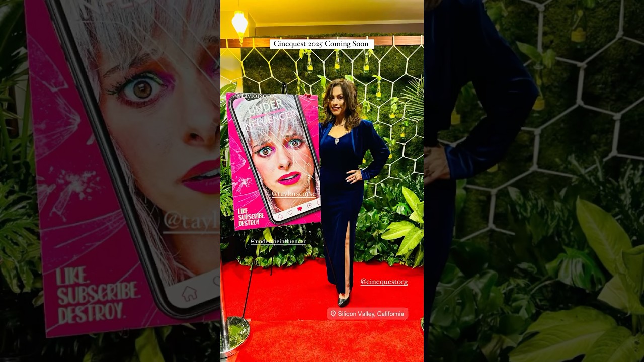 &ldquo;Under The Influencer&rdquo; #Movie 🍿 Streaming now☝️#cinequest #2025 Coming 🎥 #filmfestival #actress