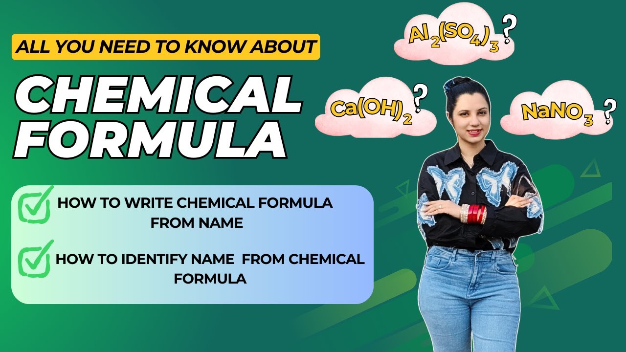 Chemical Formula | Criss cross method | Atoms and molecules class 9
