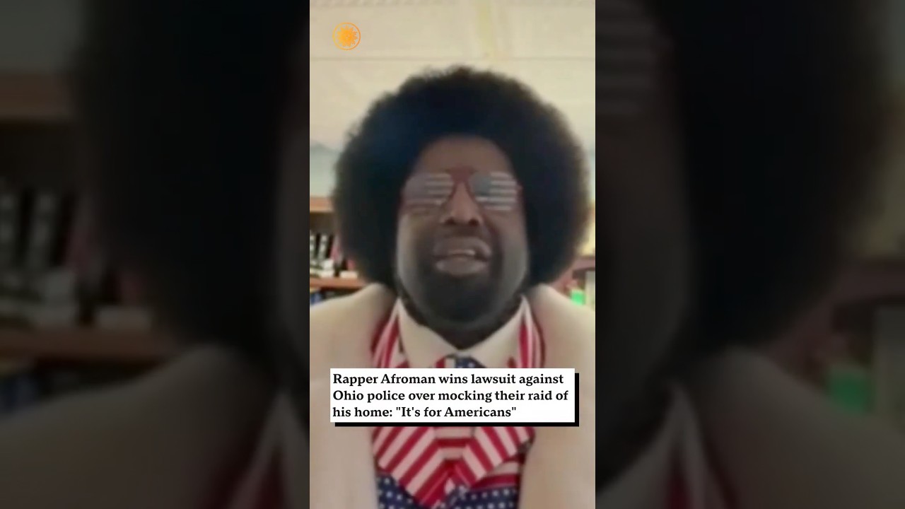 Afroman speaks out after winning defamation lawsuit filed by Ohio sheriff's deputies #shorts