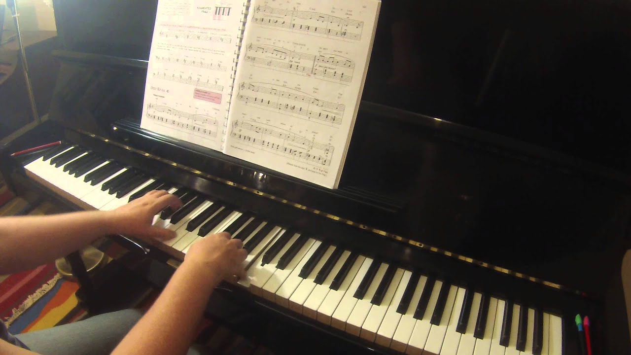 Deep River Alfred's basic adult all-in-one piano course level 2