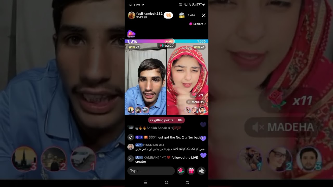 TikTok live Fasil Kamboh #follow #subscribe #like #share #shortvideo #viralvideo #reels