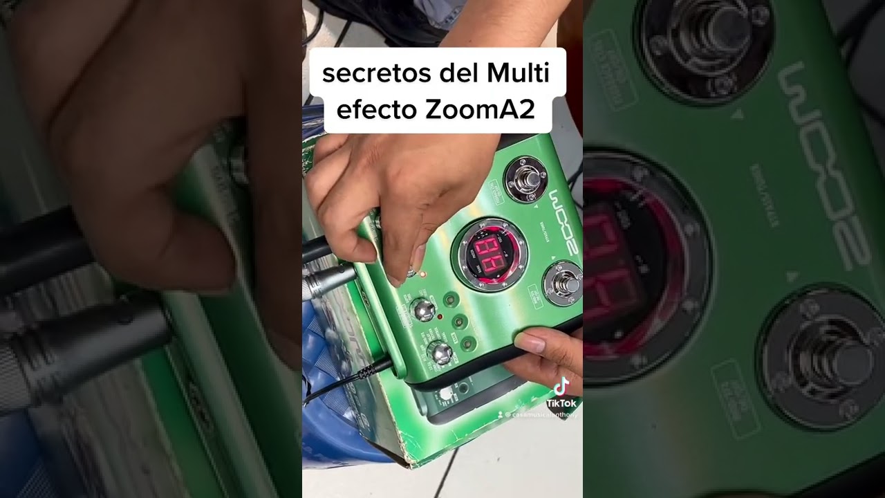 Secretos del Multi efecto ZoomA2 (Anthony Iskaya)