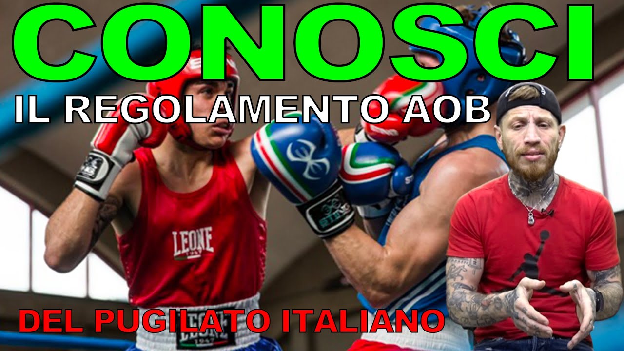 Il Regolamento del Pugilato Dilettantistico AOB 2022