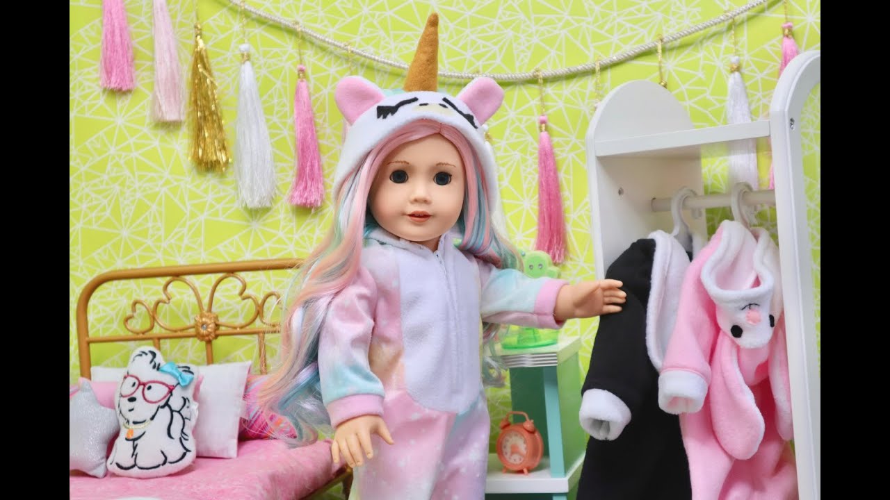 Opening American Girl First Unicorn Doll and Bed ~ NEW
