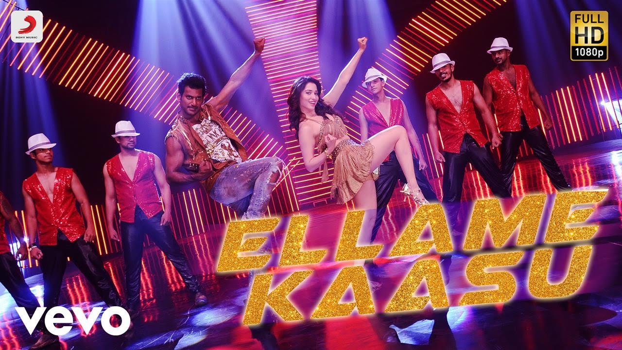 Kaththi Sandai - Ellame Kaasu Tamil Lyric | Vishal | Hiphop Tamizha