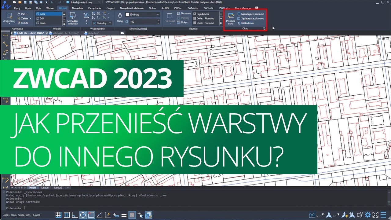 Jak przenieść warstwy do innego rysunku?