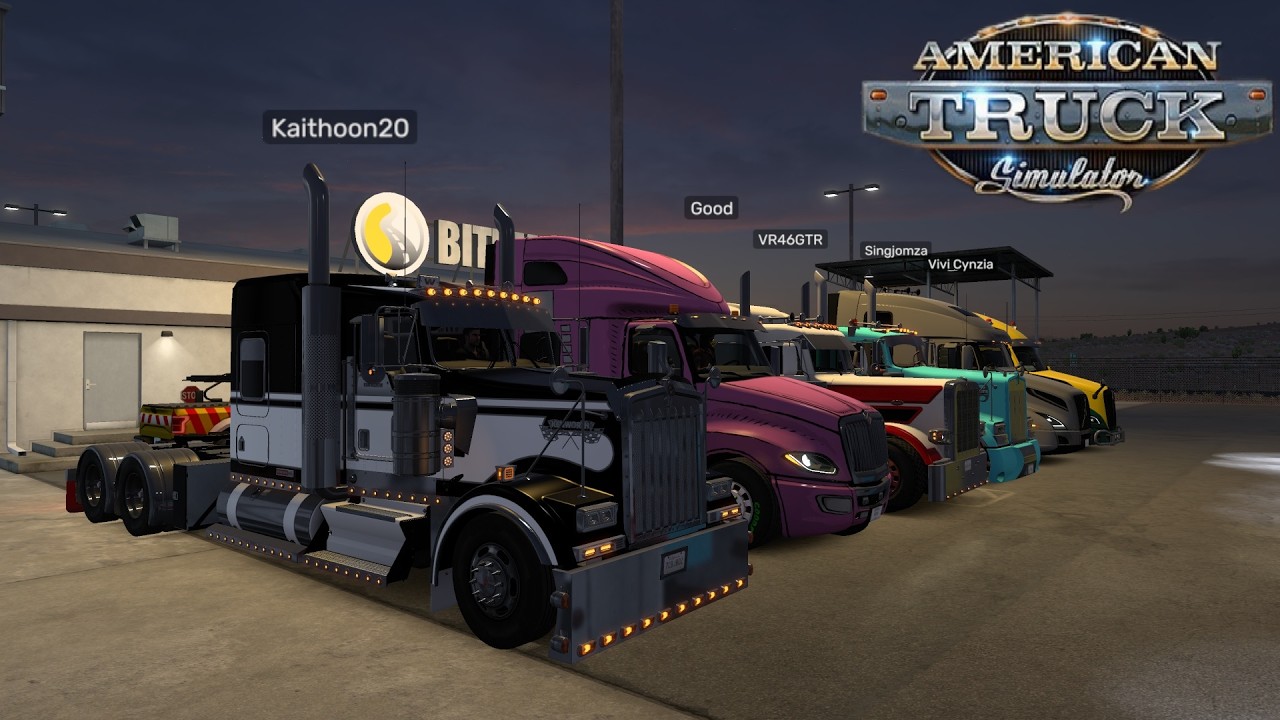 American Truck Simulator ไทย อเมริกาวันนี้ V1.58 มาแล้ว #ats #live