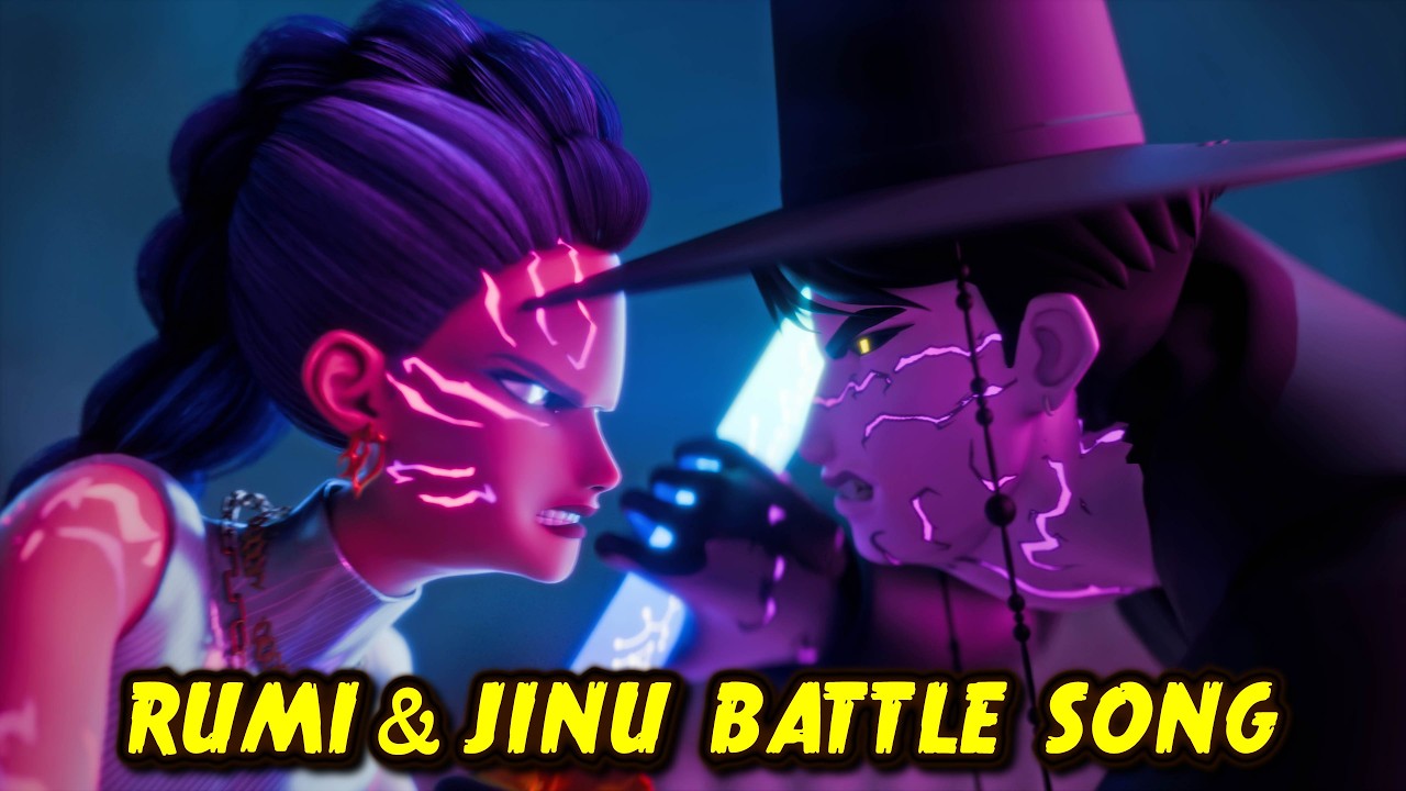 RUMI VS JINU BATTLE SONG - Hunter&rsquo;s Mantra | KPop Demon Hunters Animation |【By MilkyyMelodies】