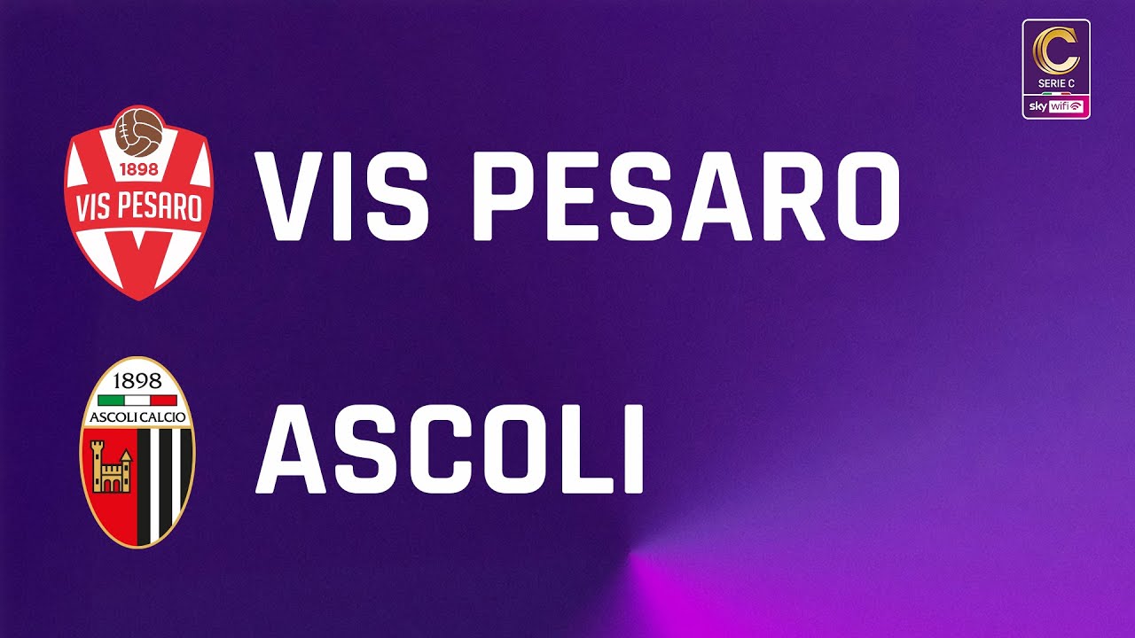 Vis Pesaro - Ascoli 1-1 | Gli Highlights