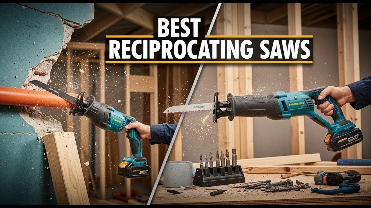 TOP 5 Best Reciprocating Saws 2026